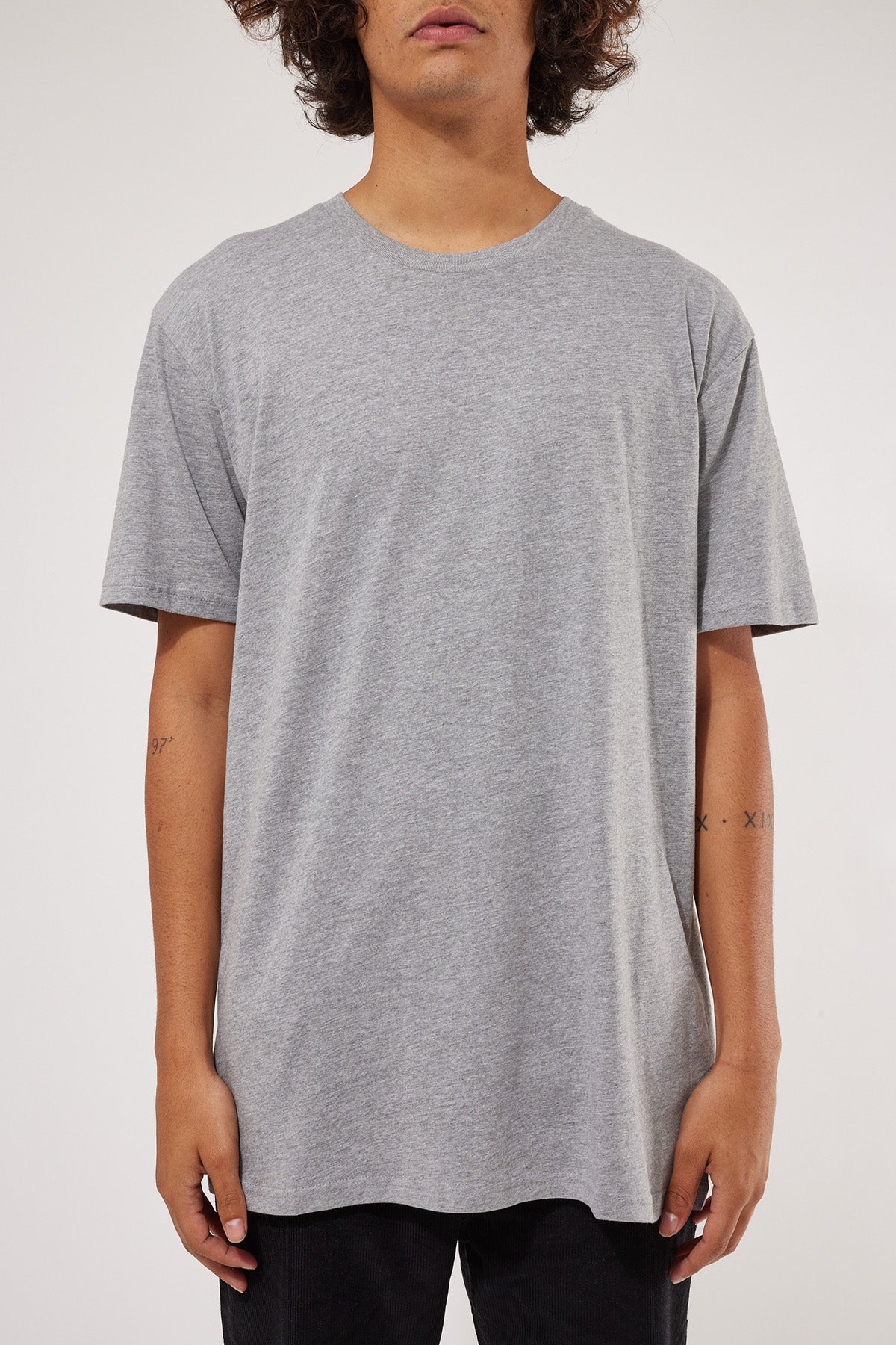 As Colour Staple Tee Grey Marle