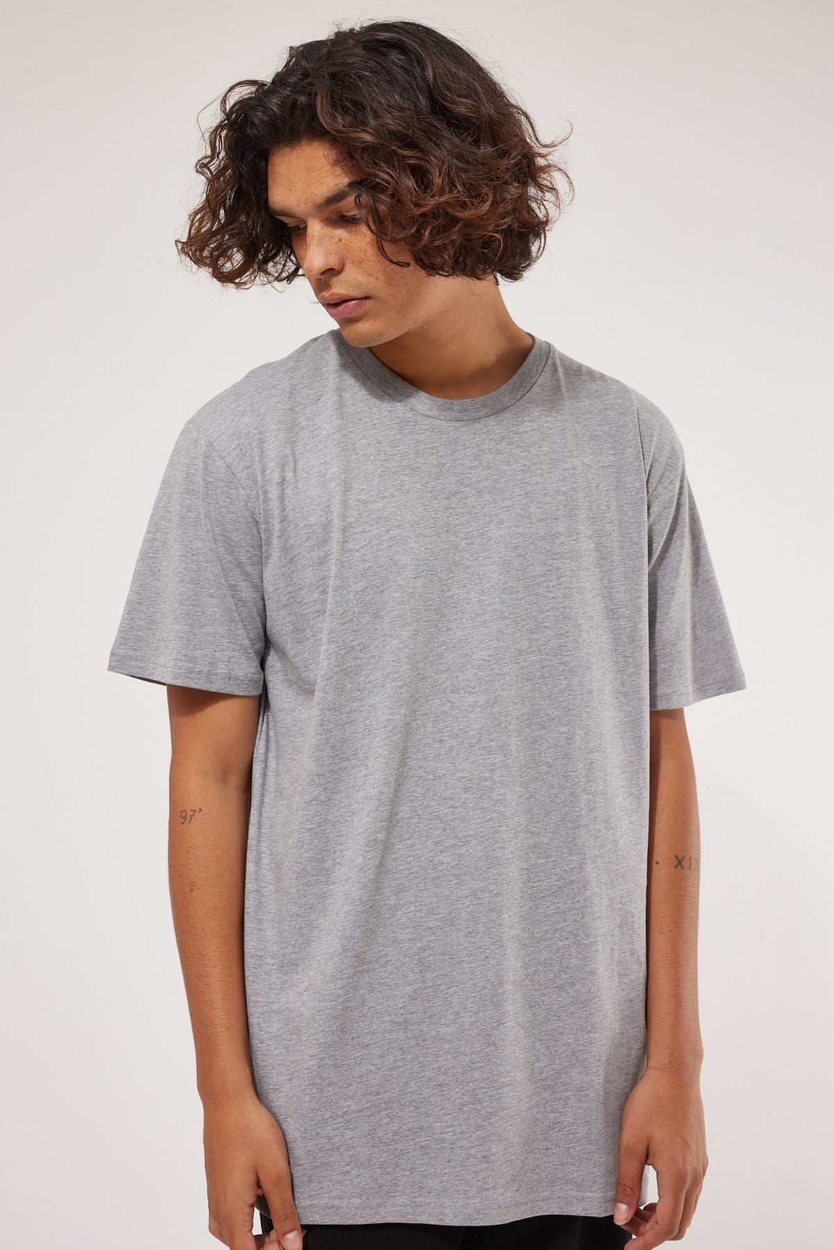 As Colour Staple Tee Grey Marle