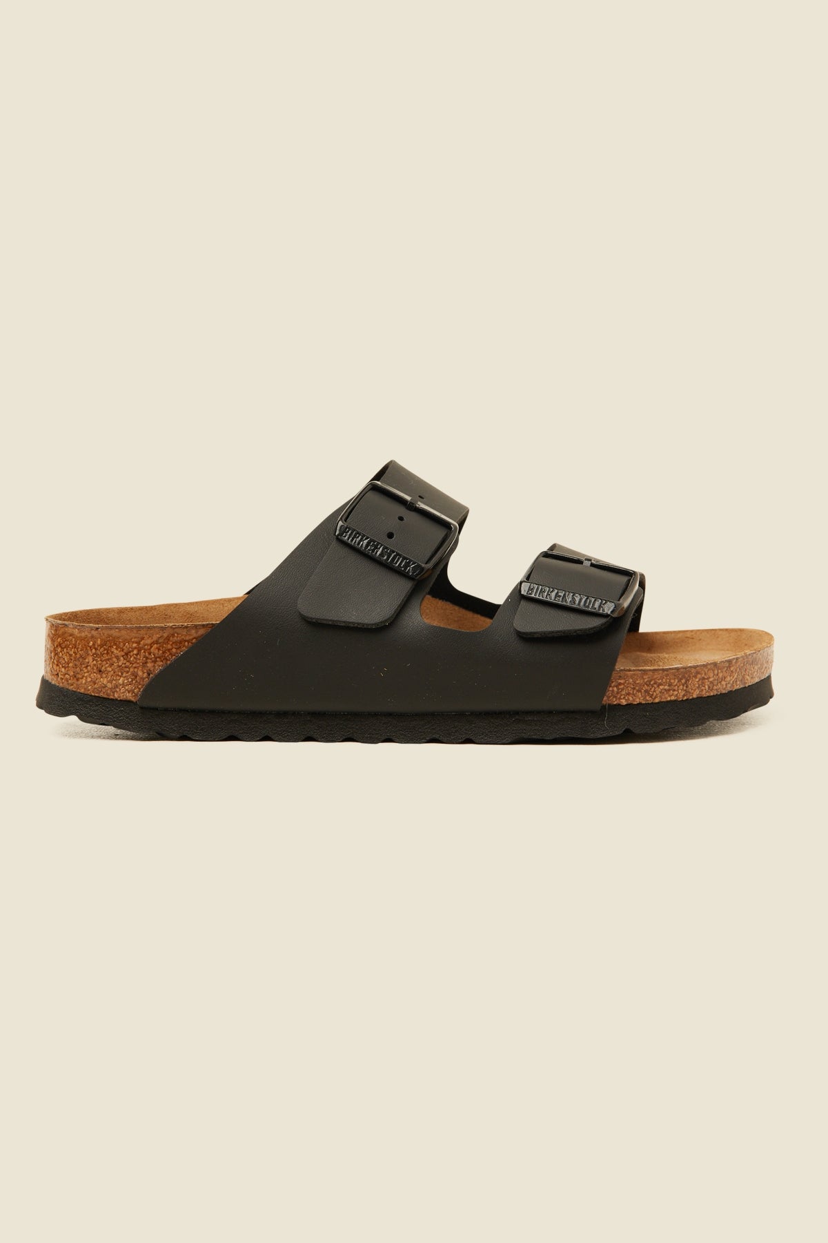 Birkenstock Womens Arizona Birko-Flor Soft Foot Bed Narrow Black
