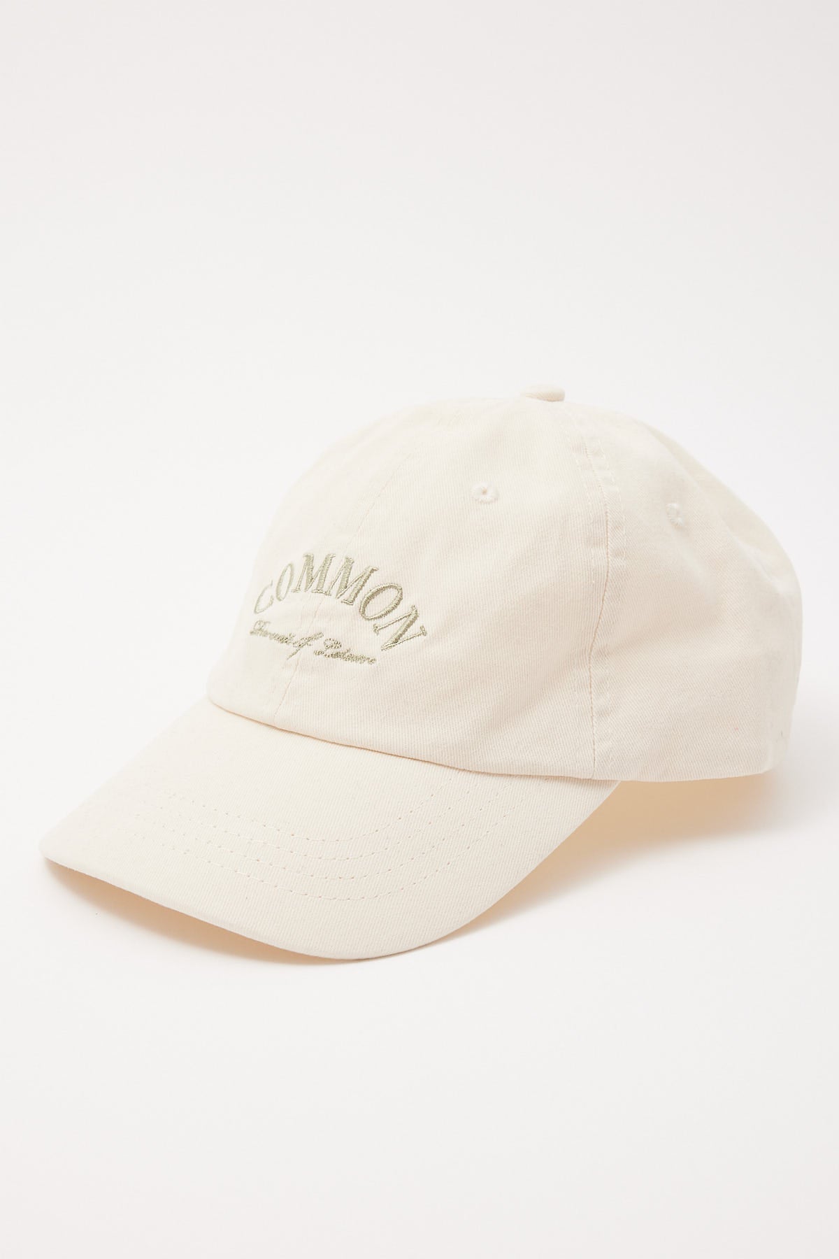 Common Need Bucket List Dad Cap Off White