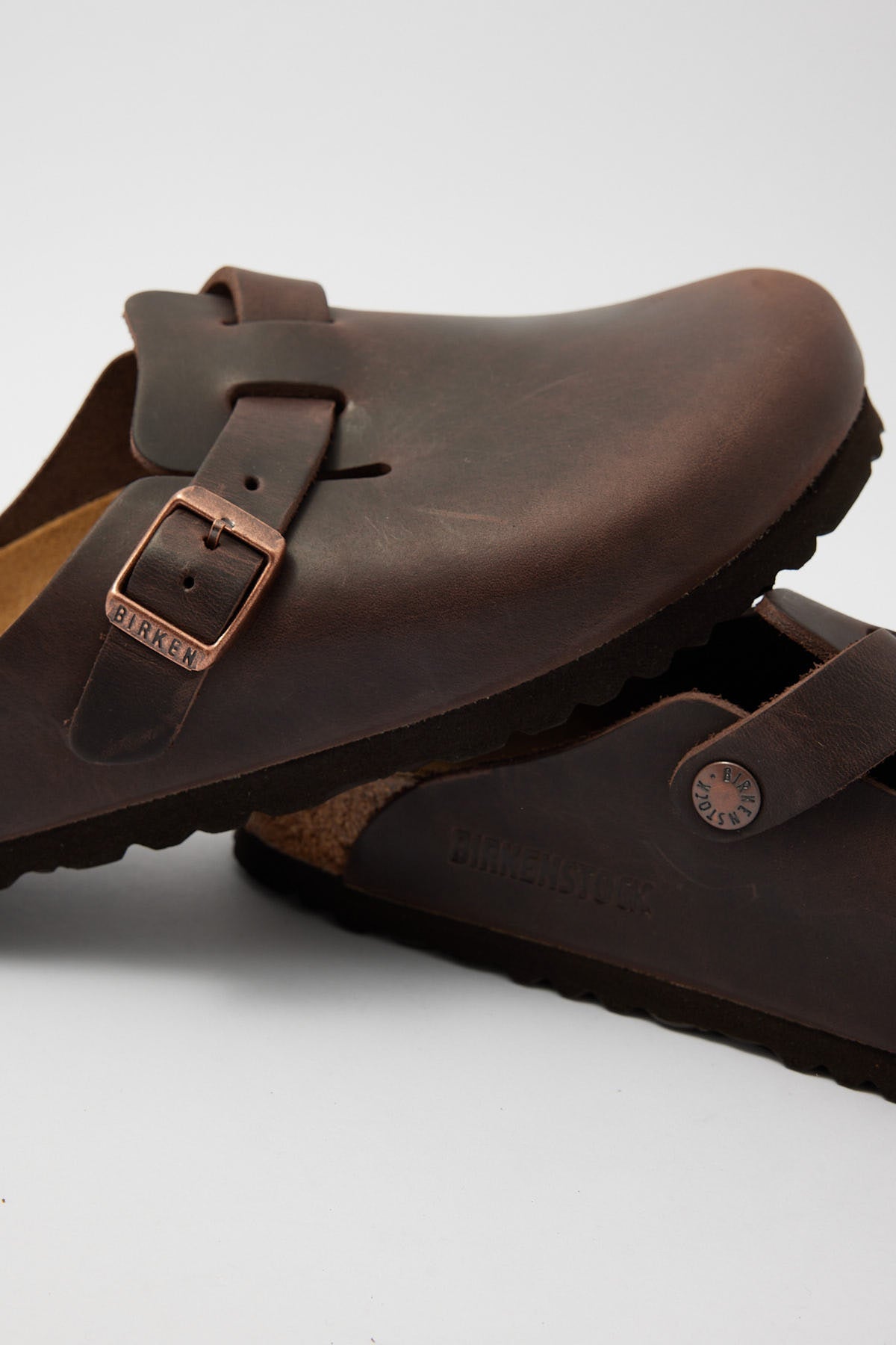 Birkenstock Boston Habana Oiled Leather Habana Oiled Leather