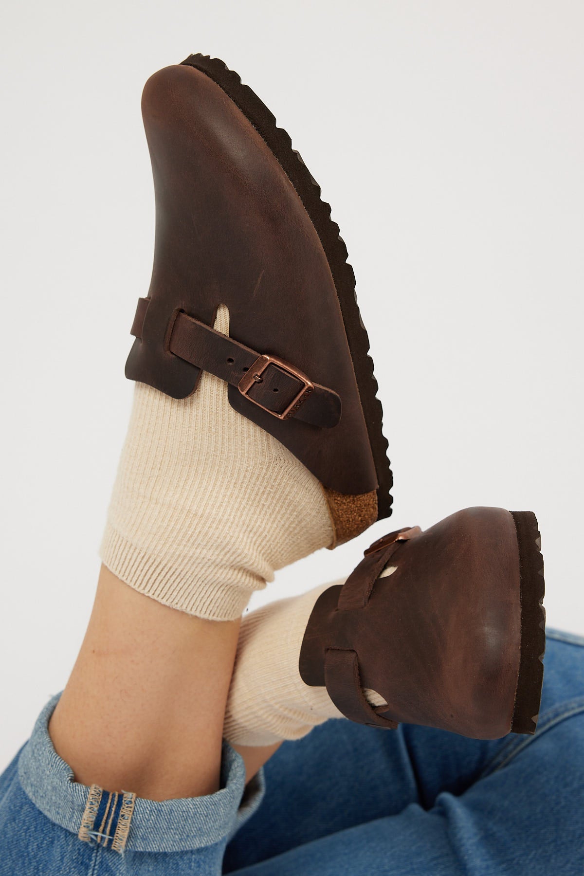Birkenstock Boston Habana Oiled Leather Habana Oiled Leather
