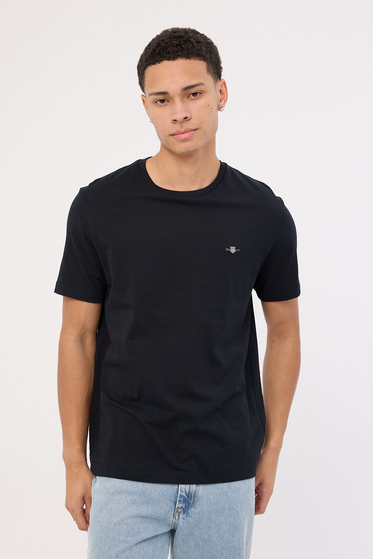 Gant Shield Tee Black