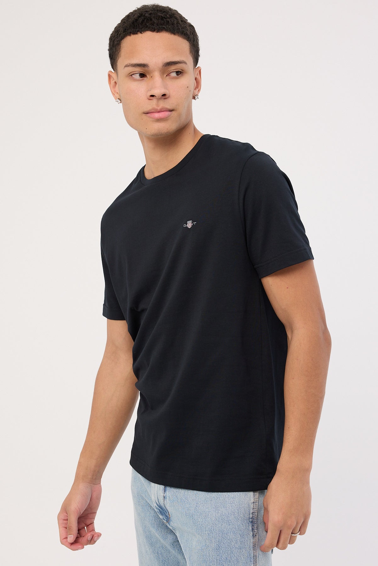 Gant Shield Tee Black