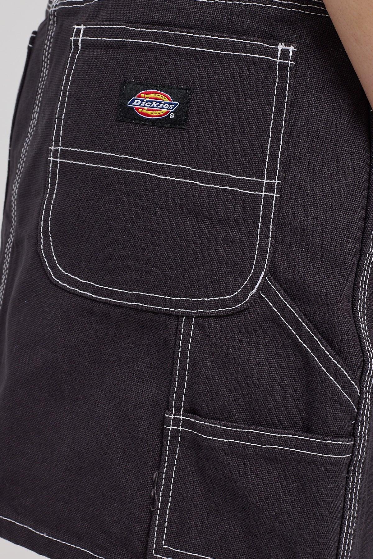 Dickies 1996 Canvas Skirt Stone Washed Black