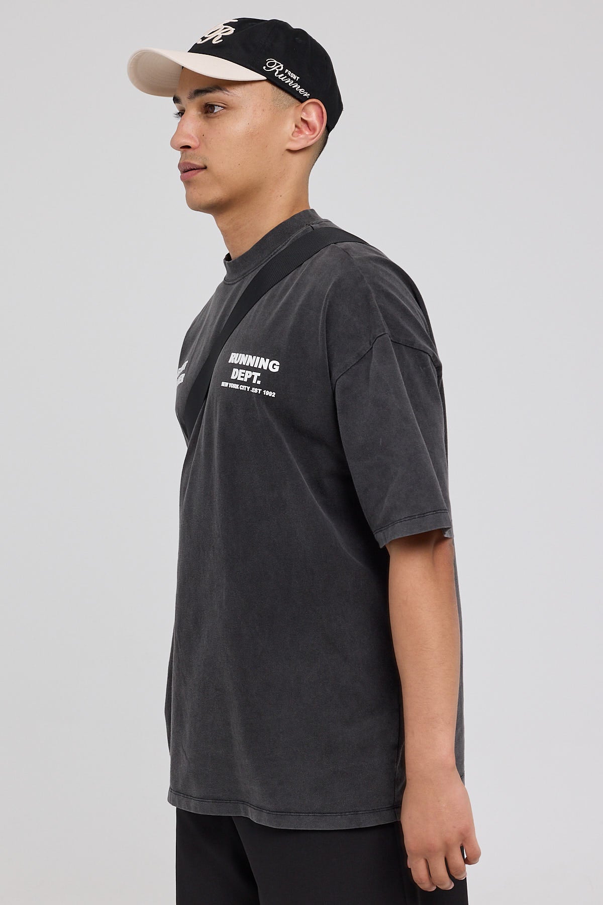 Front Runner Running Dept. Tee Black
