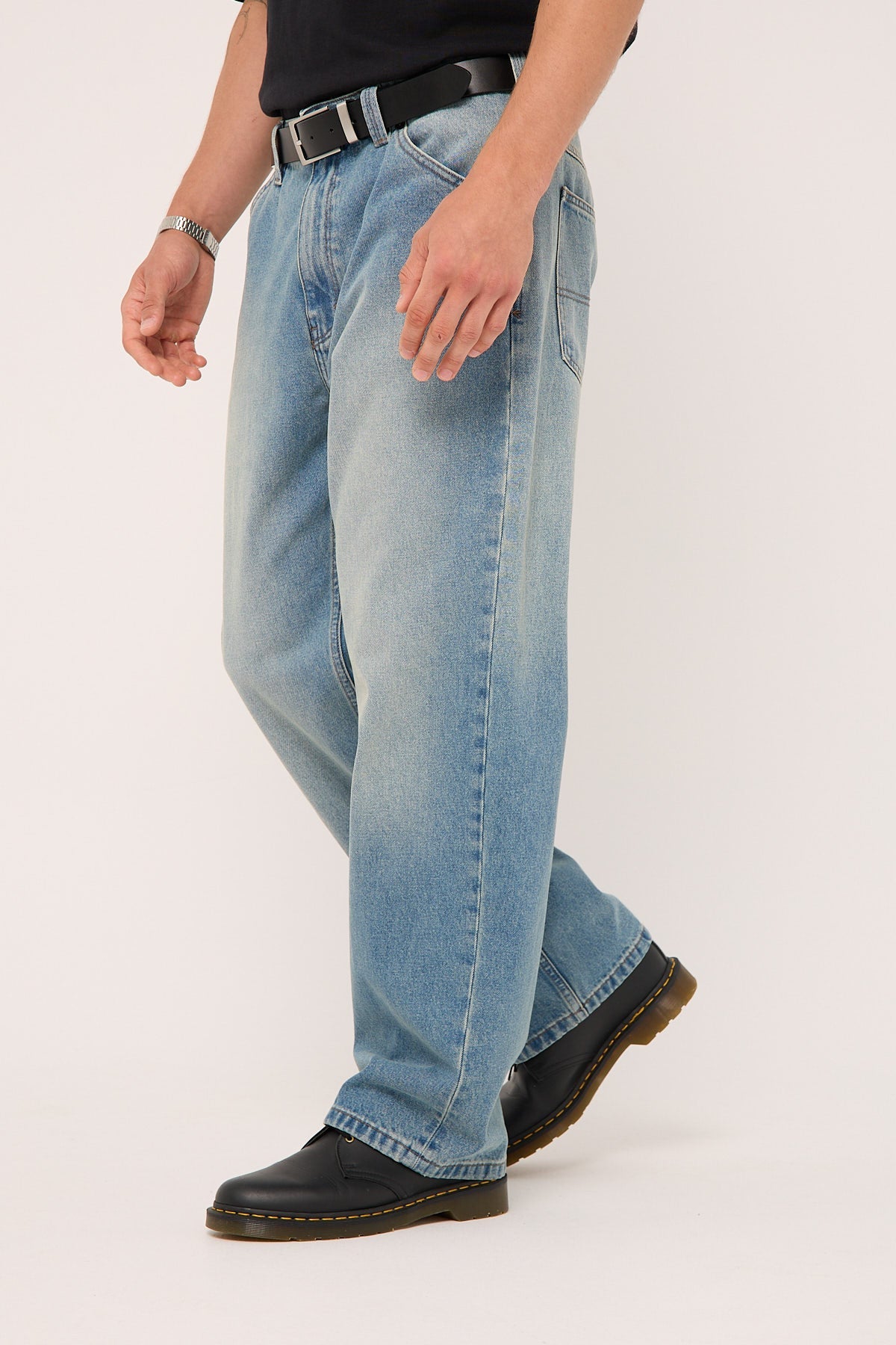 Abrand A5 Nicky Baggy Jean Tint Mid Blue
