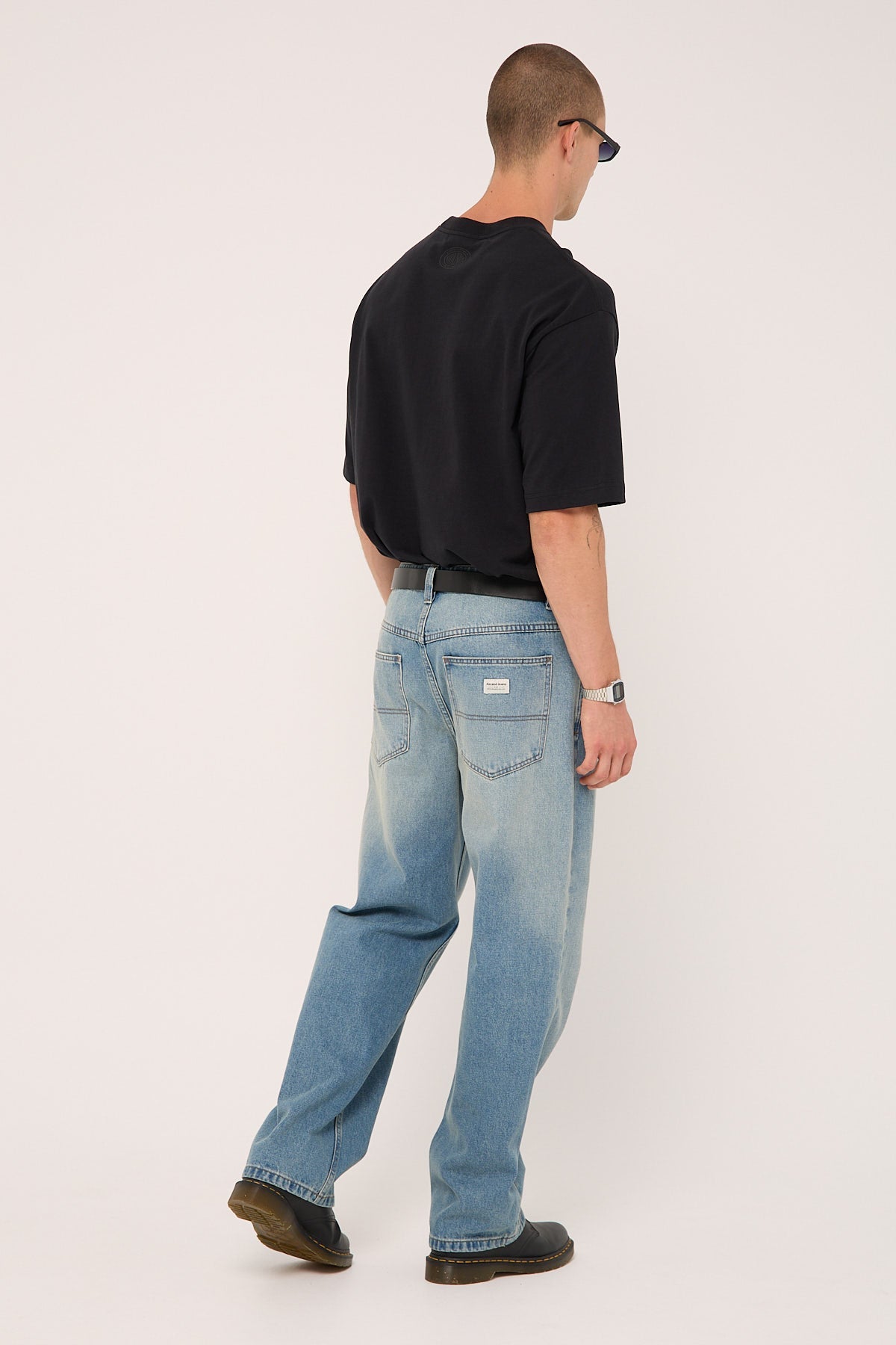 Abrand A5 Nicky Baggy Jean Tint Mid Blue