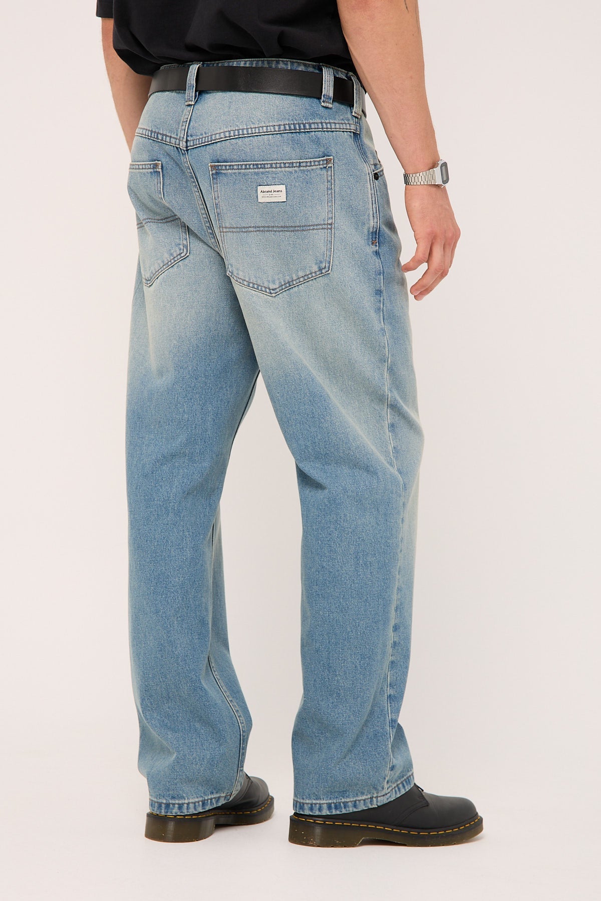 Abrand A5 Nicky Baggy Jean Tint Mid Blue