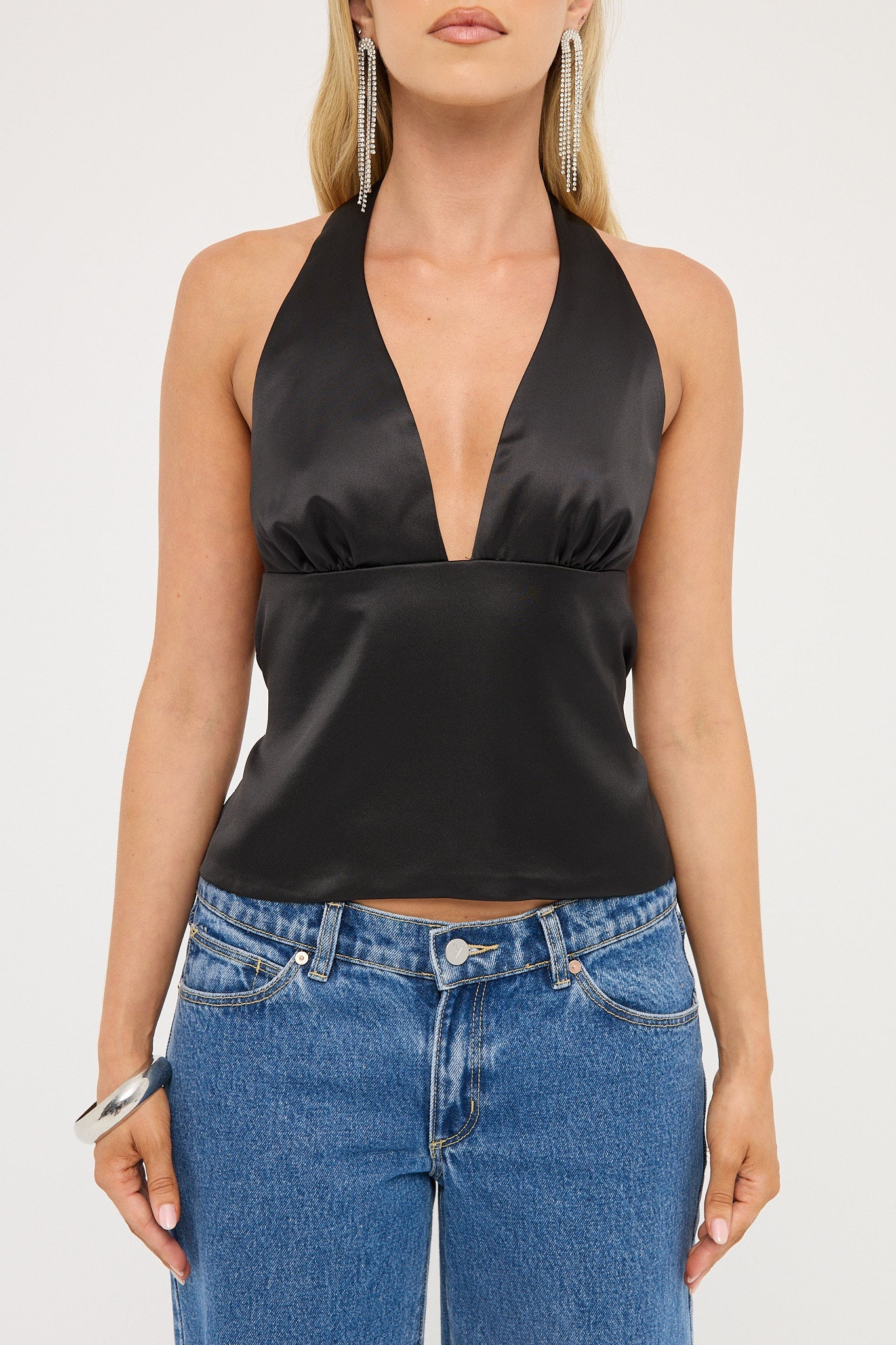Lioness Opulence Halter Top Onyx