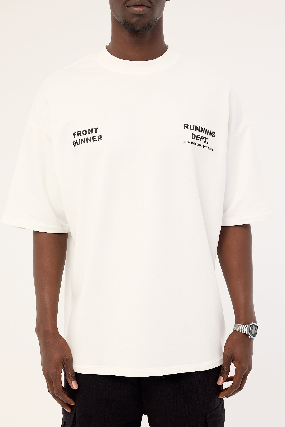 Front Runner Running Dept Tee White