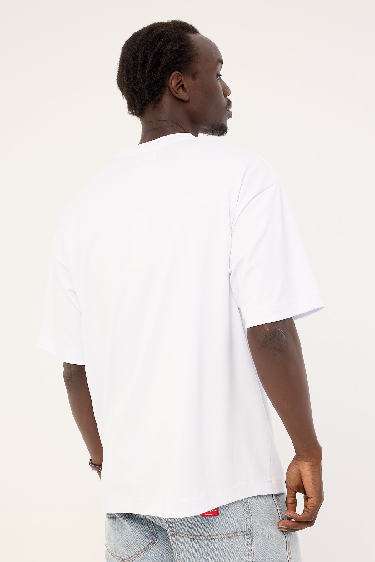 Common Need Focus Heavyweight Boxy Tech Tee White