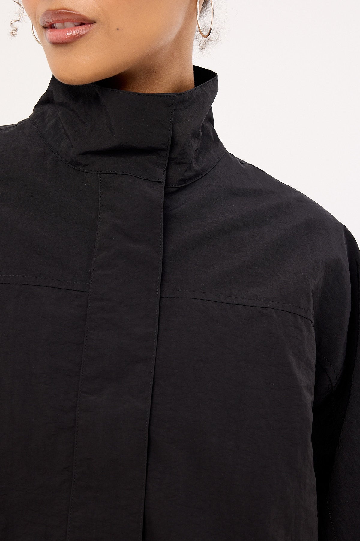 Lioness Shoreline Windbreaker Noir