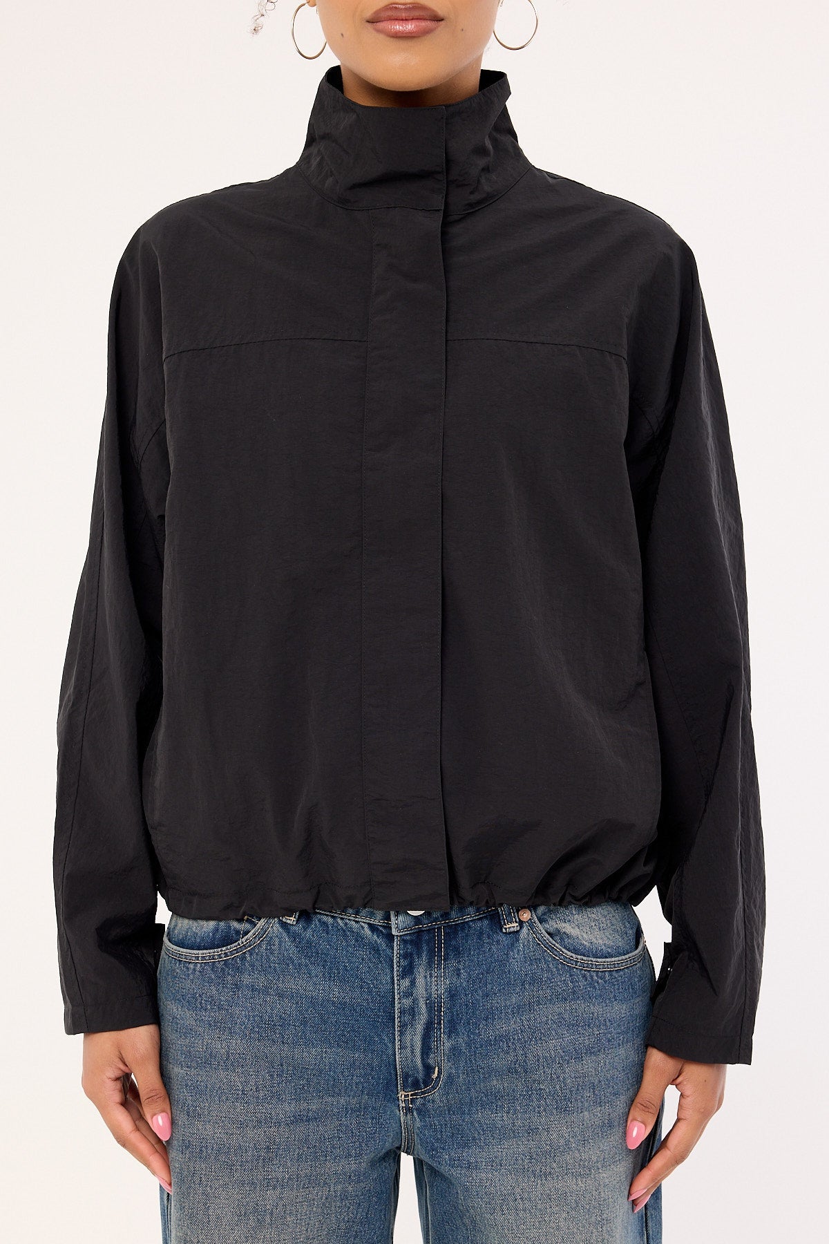 Lioness Shoreline Windbreaker Noir