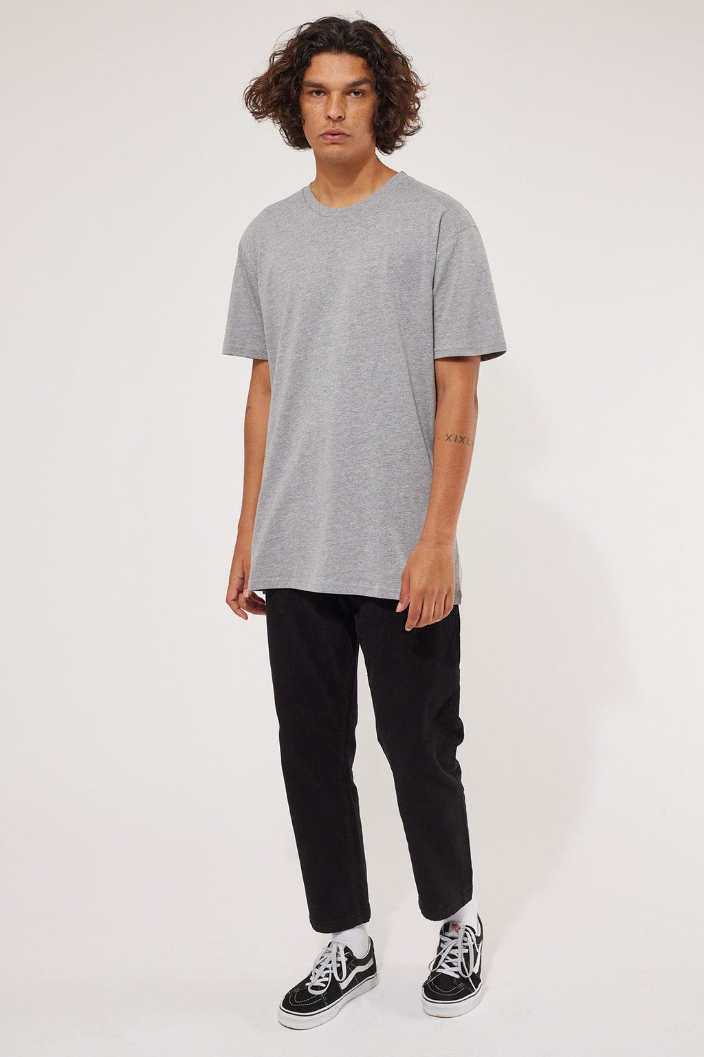 As Colour Staple Tee Grey Marle