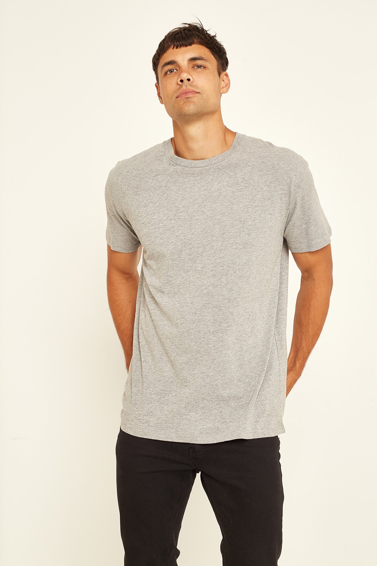 As Colour Staple Tee Grey Marle