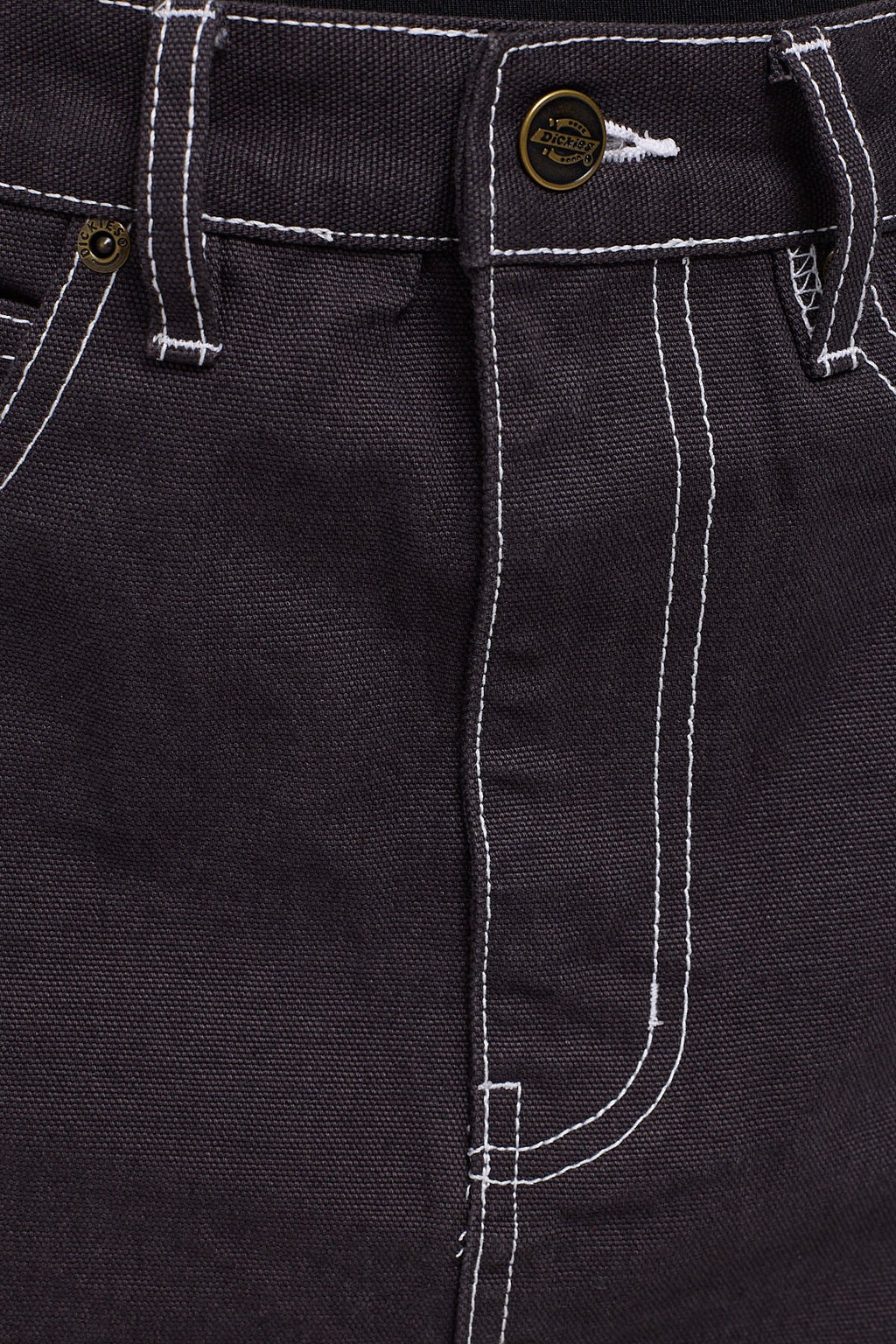 Dickies 1996 Canvas Skirt Stone Washed Black