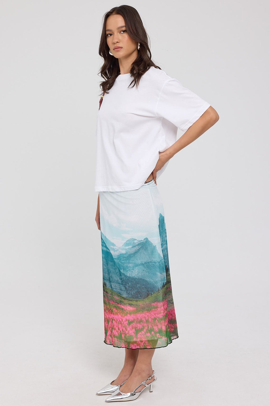 Basic Pleasure Mode Meadow Skirt Multi