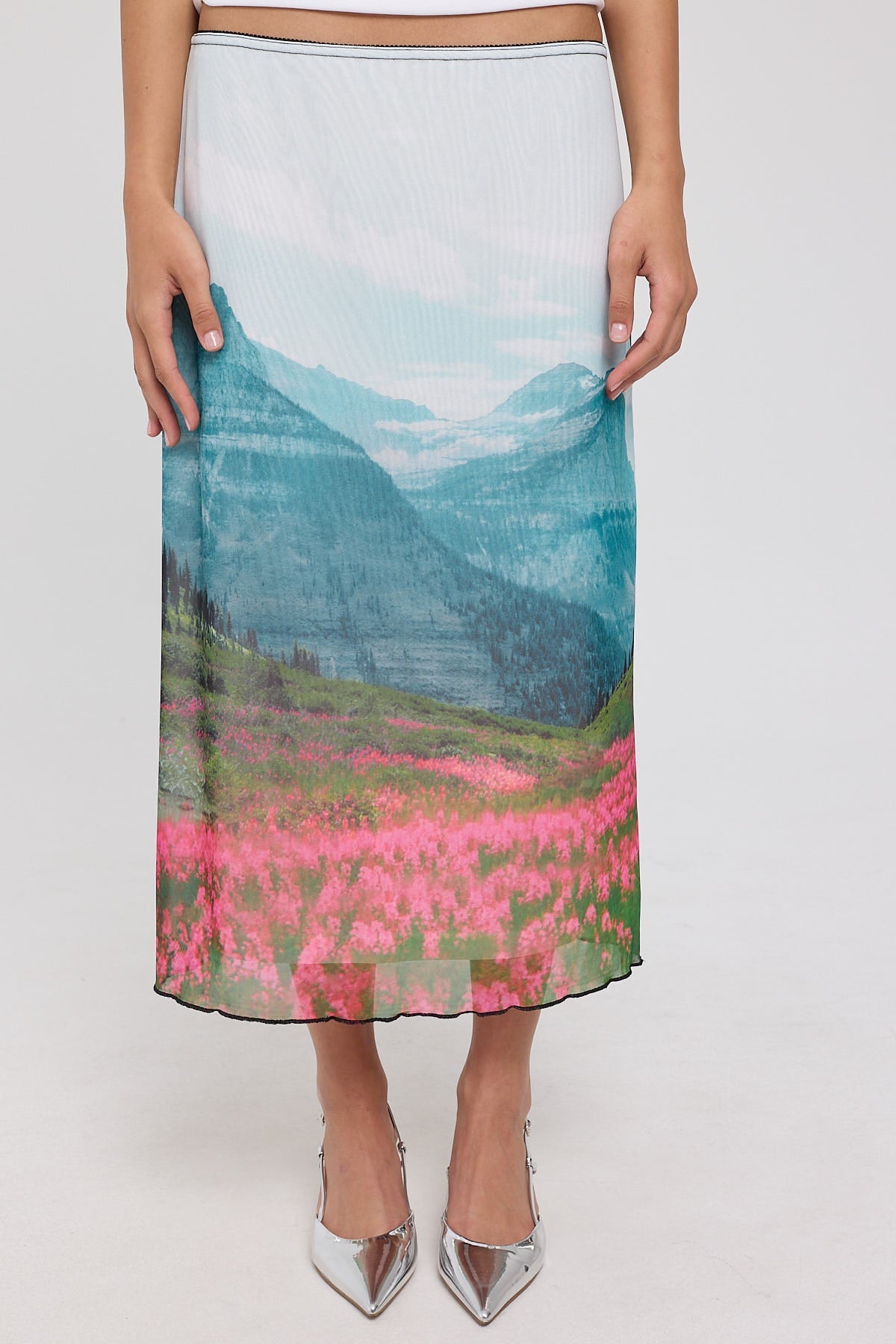Basic Pleasure Mode Meadow Skirt Multi