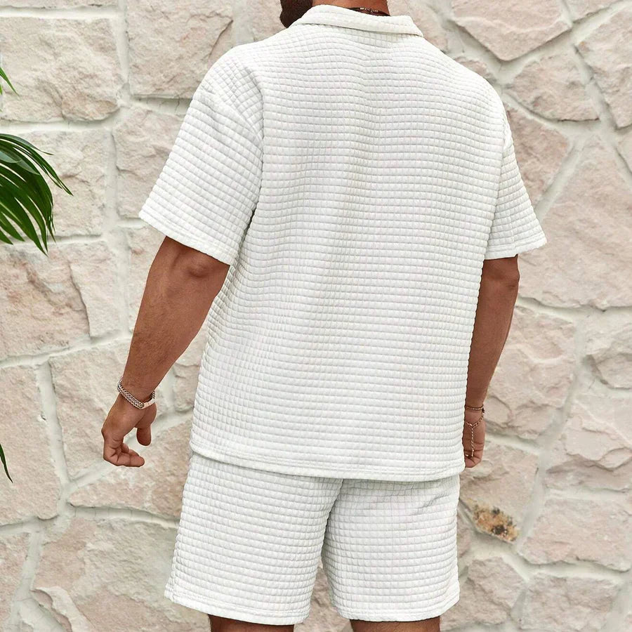 Loose two-piece suit for men
