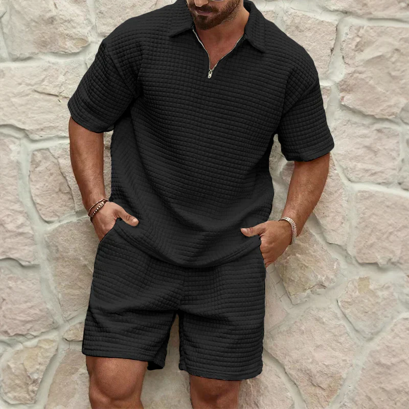 Loose two-piece suit for men