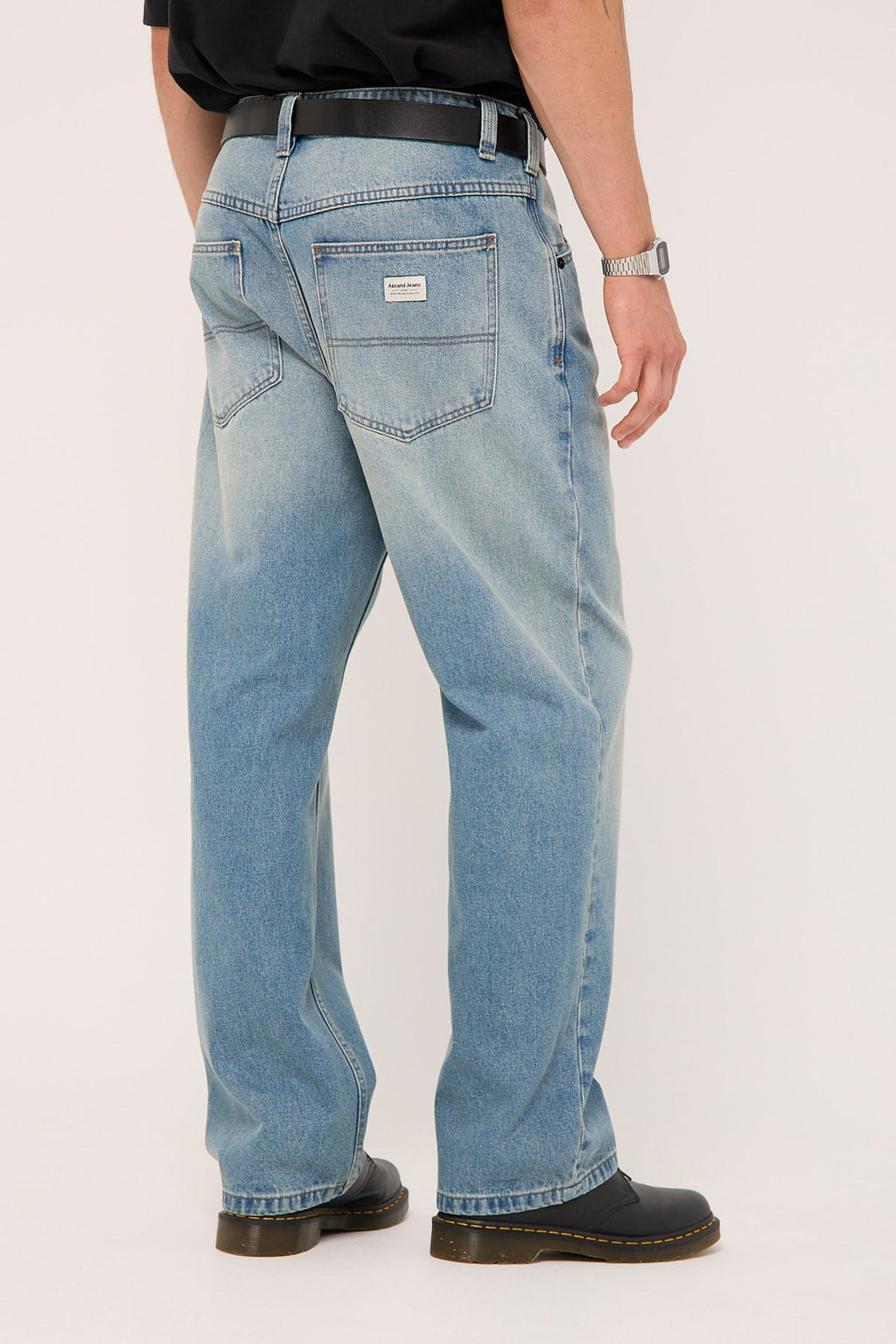 Abrand A5 Nicky Baggy Jean Tint Mid Blue