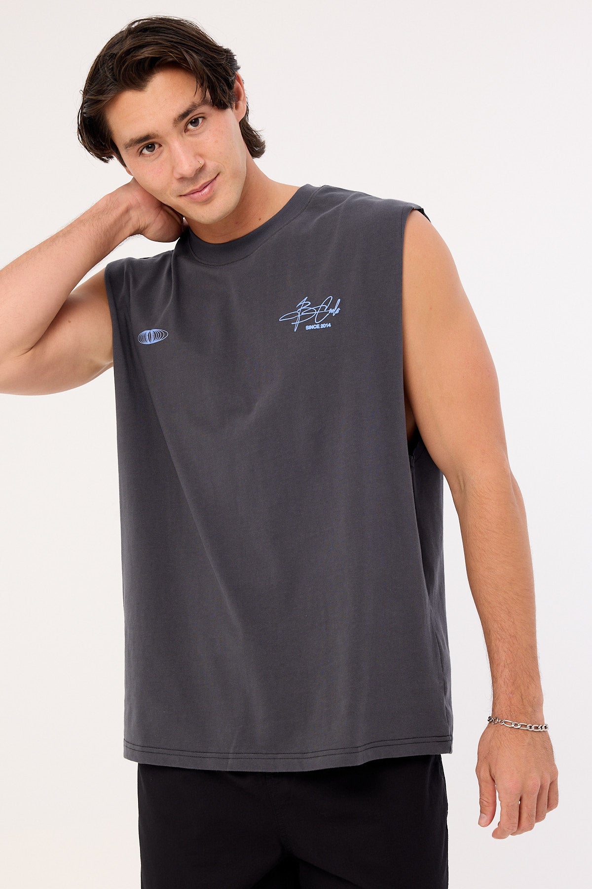 Barney Cools Euphoria Muscle Washed Black