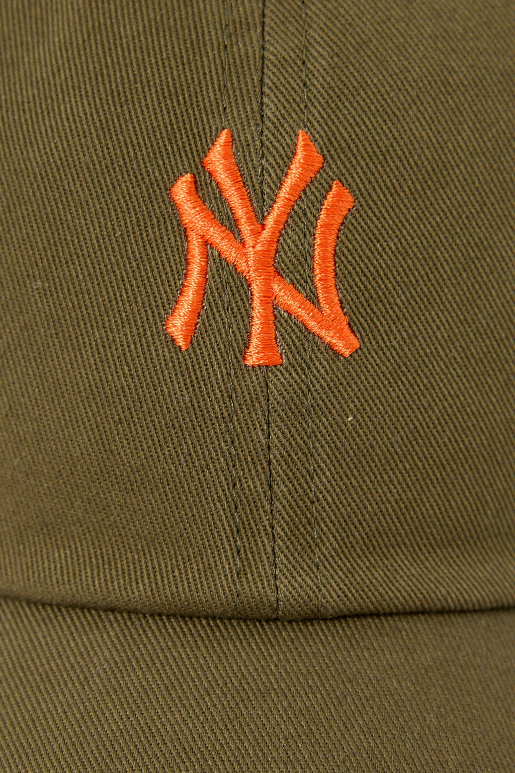 47 Brand New York Yankees Base Runner 47 Clean Up Cap Sandalwood/Orange