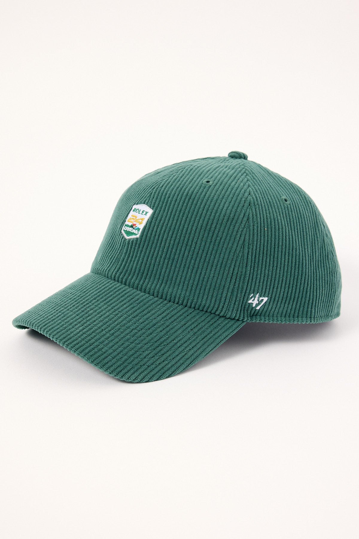 47 Brand NASCAR Rolex 24 Cord Base Runner 47 Clean Up Cap Dark Green