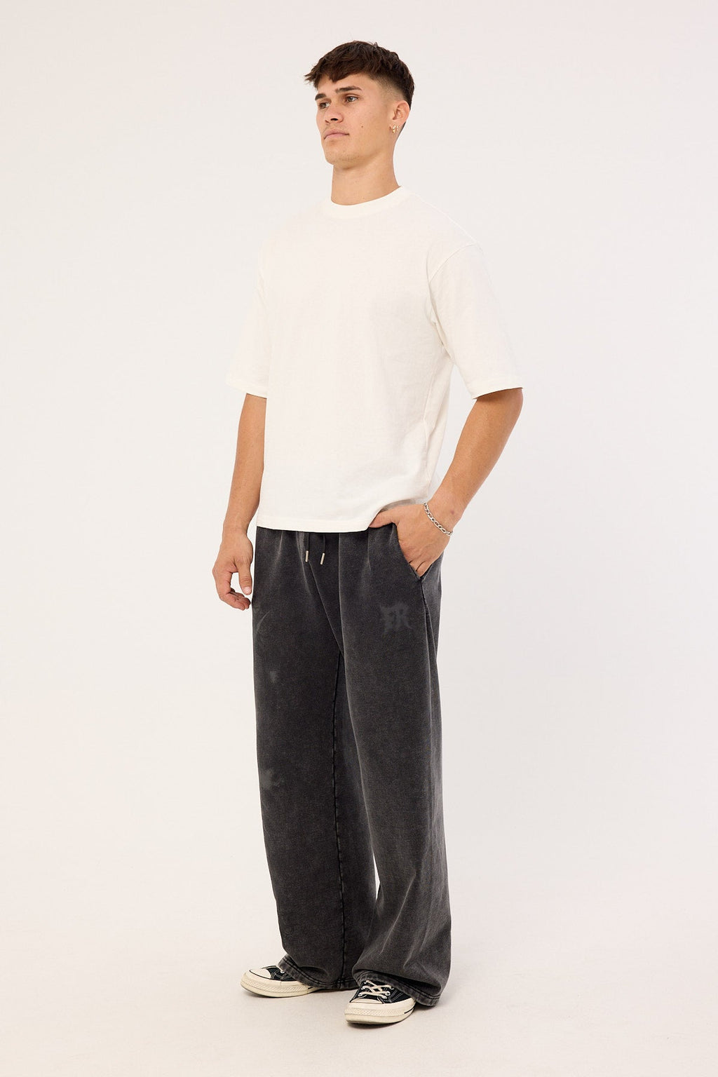Front Runner Sandstorm Wide Leg Pant Black Wash