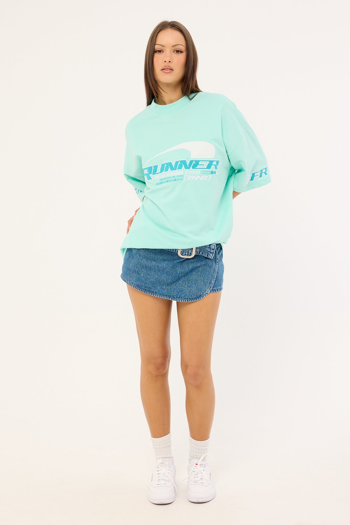 Front Runner Circuit Tee Tiffany Blue