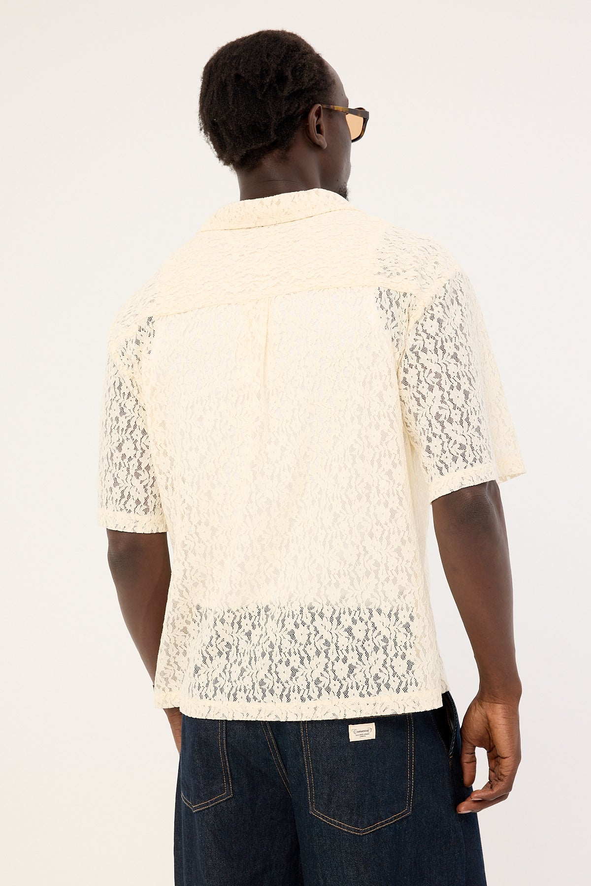 Common Need Ollie Lace Resort Shirt White