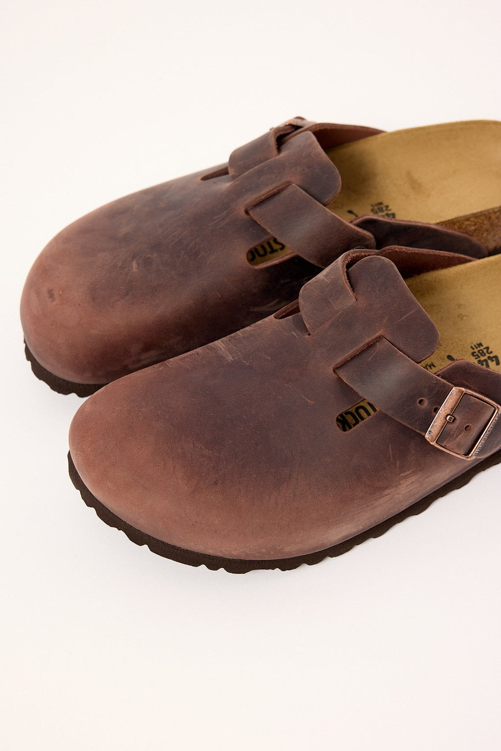 Birkenstock Boston Habana Oiled Leather Narrow Habana