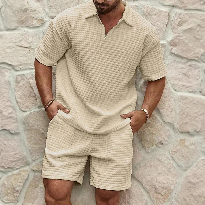 Loose two-piece suit for men