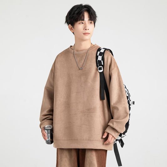 Herren-Strickjacke mit Reißverschluss und Zopfmuster Fashion Bullet