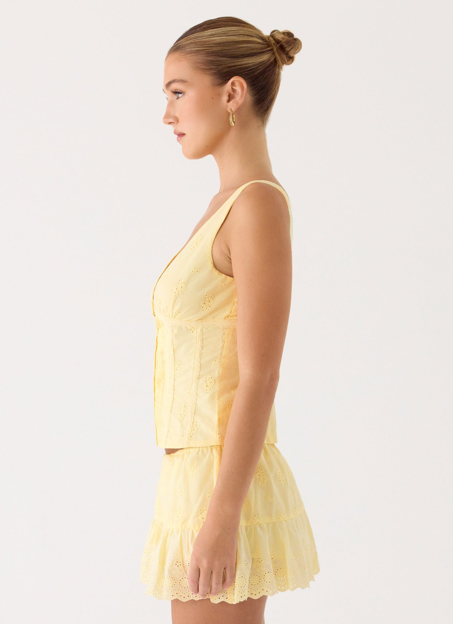 Aberley Top - Yellow Fiorora