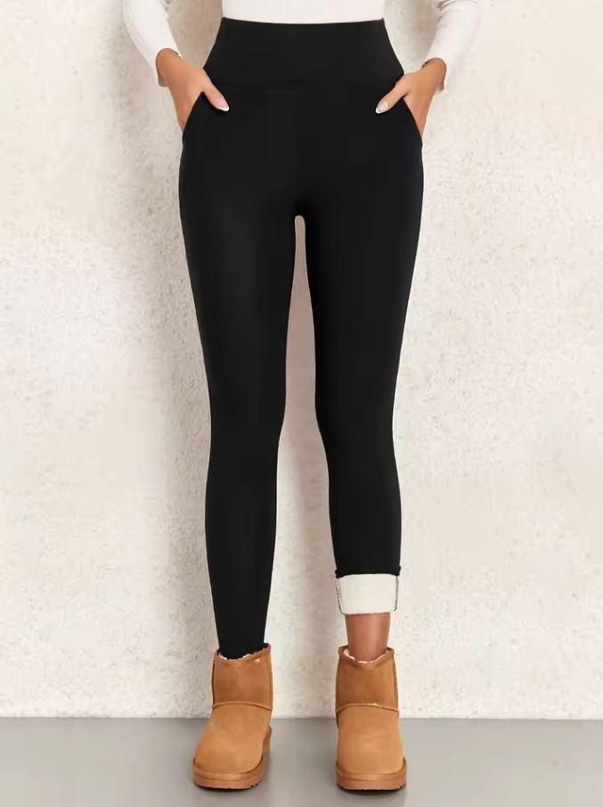 High-waisted slim fit leggings