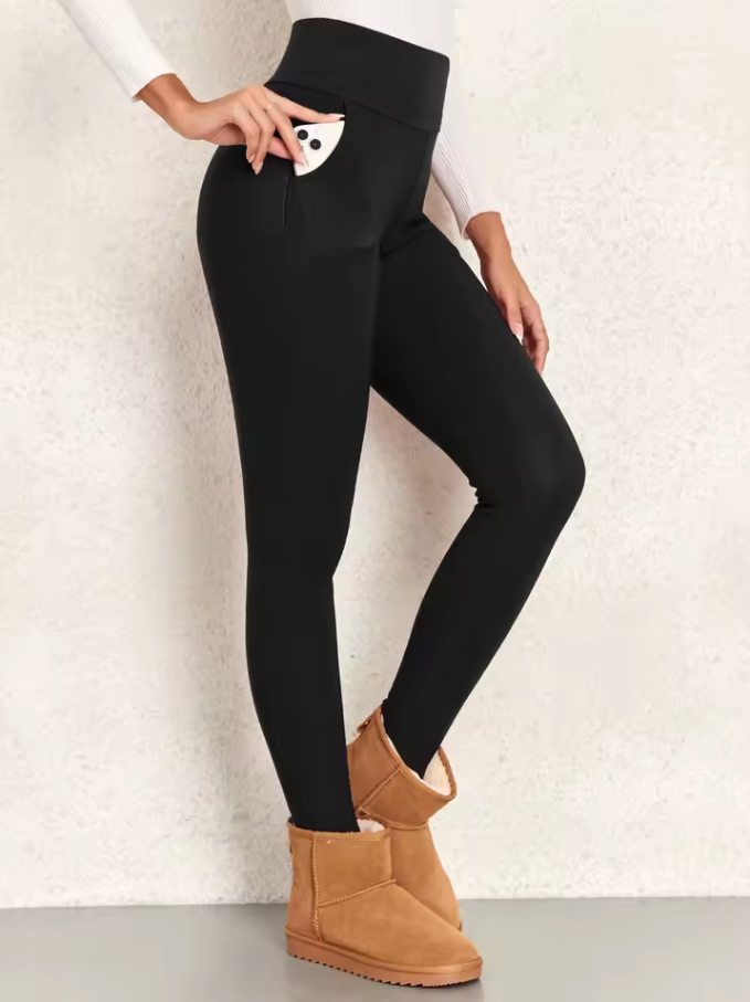 High-waisted slim fit leggings