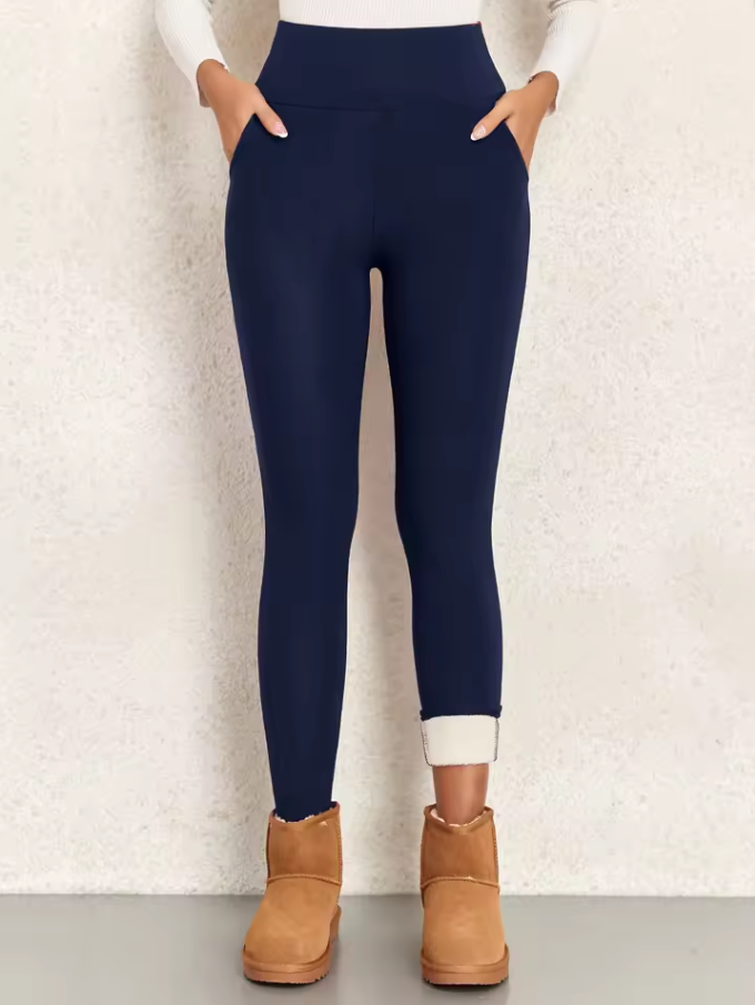 High-waisted slim fit leggings
