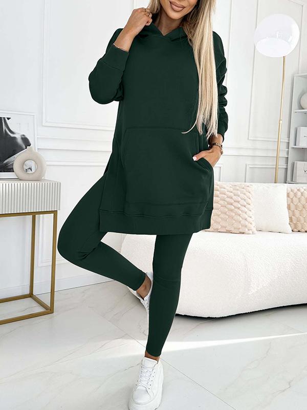 Ensemble Chaleureux à Capuche et Leggings pour Femmes - Marie Montel