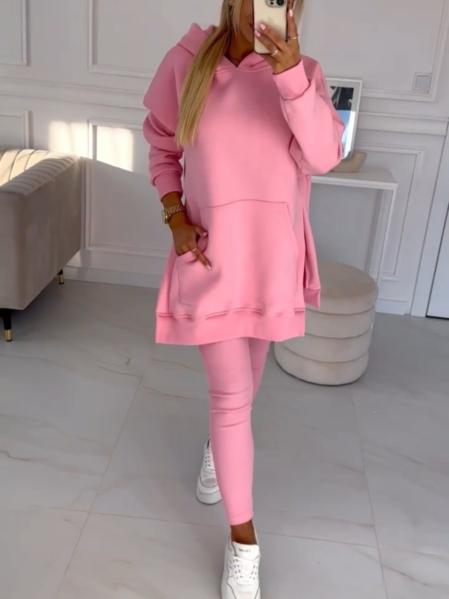 Ensemble Chaleureux à Capuche et Leggings pour Femmes - Marie Montel