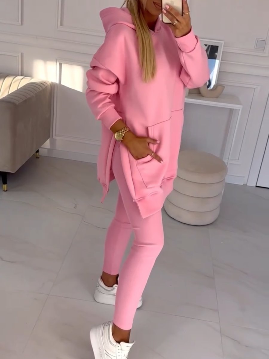 Ensemble Chaleureux à Capuche et Leggings pour Femmes - Marie Montel