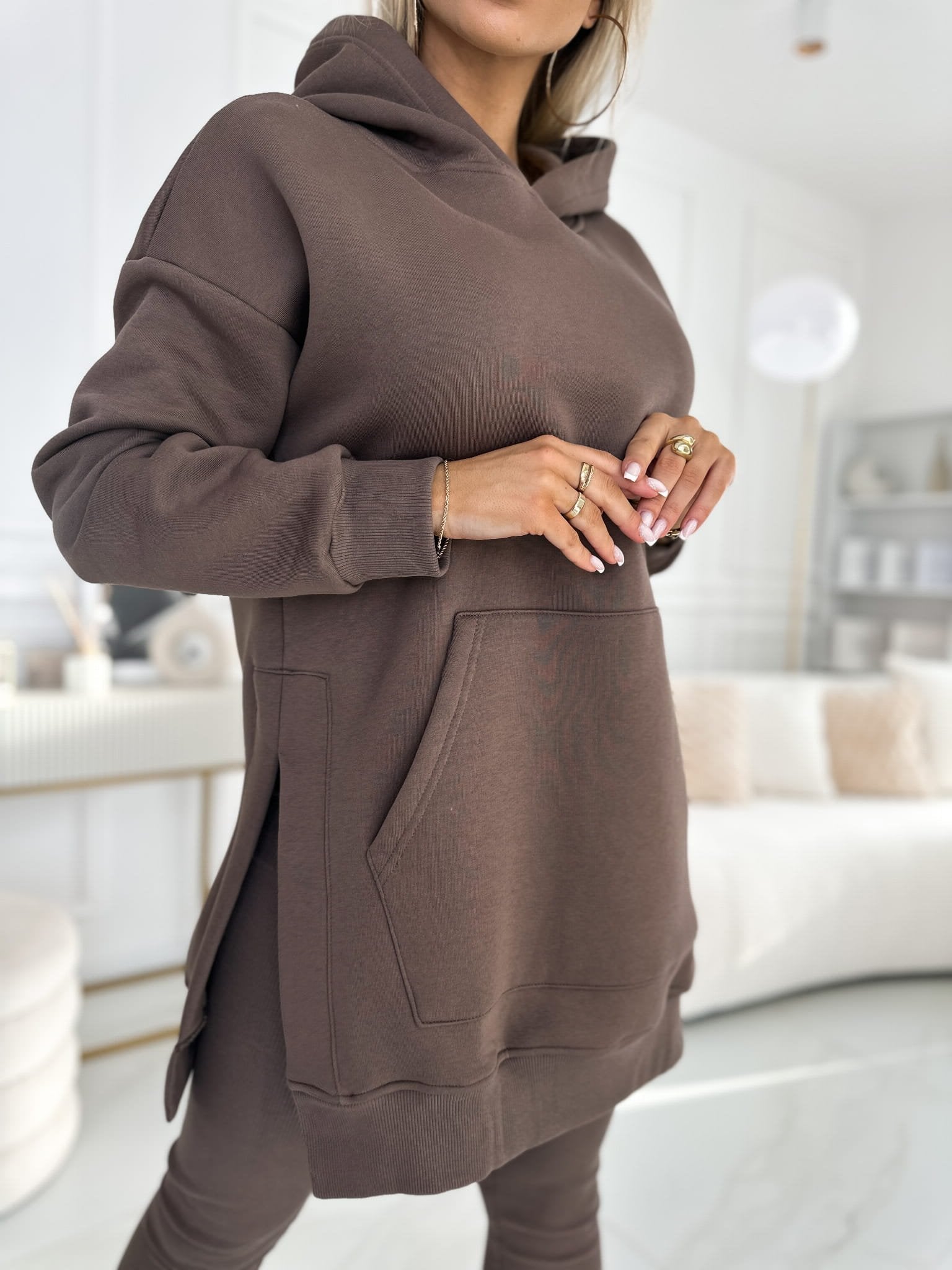 Ensemble Chaleureux à Capuche et Leggings pour Femmes - Marie Montel