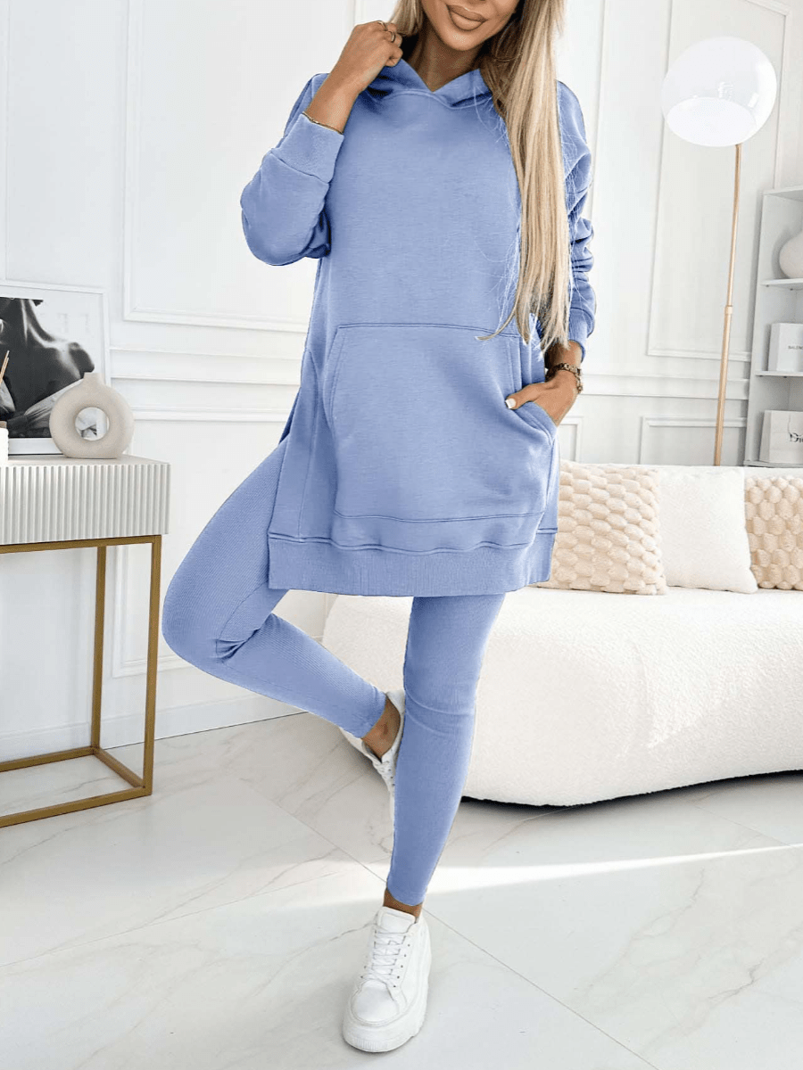 Ensemble Chaleureux à Capuche et Leggings pour Femmes - Marie Montel
