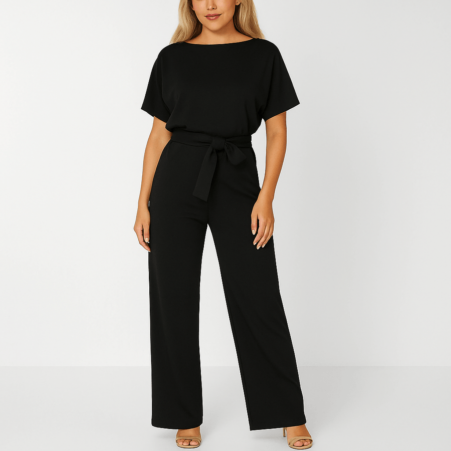 Elegant jumpsuit for women with belt