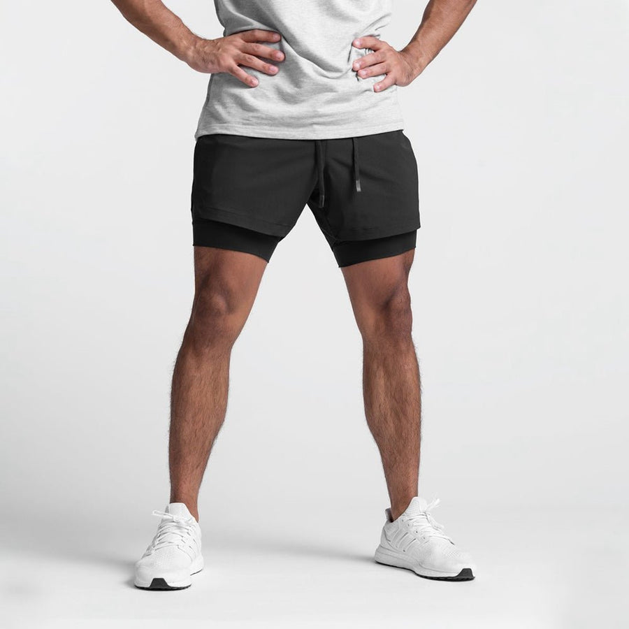 Men's drawstring shorts with pockets