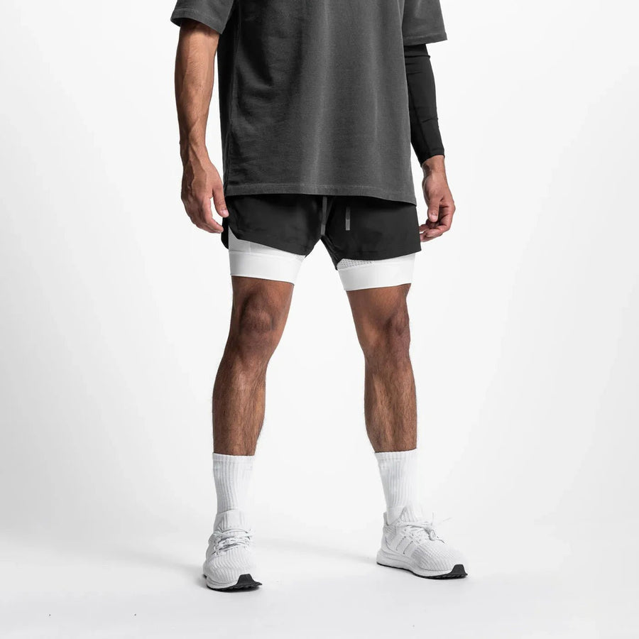Men's drawstring shorts with pockets