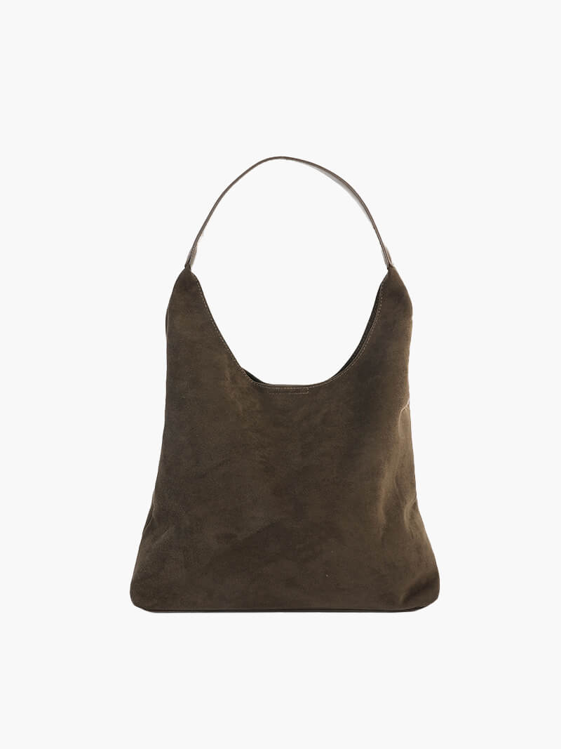 Shoulder bag with single strap and spacious compartment